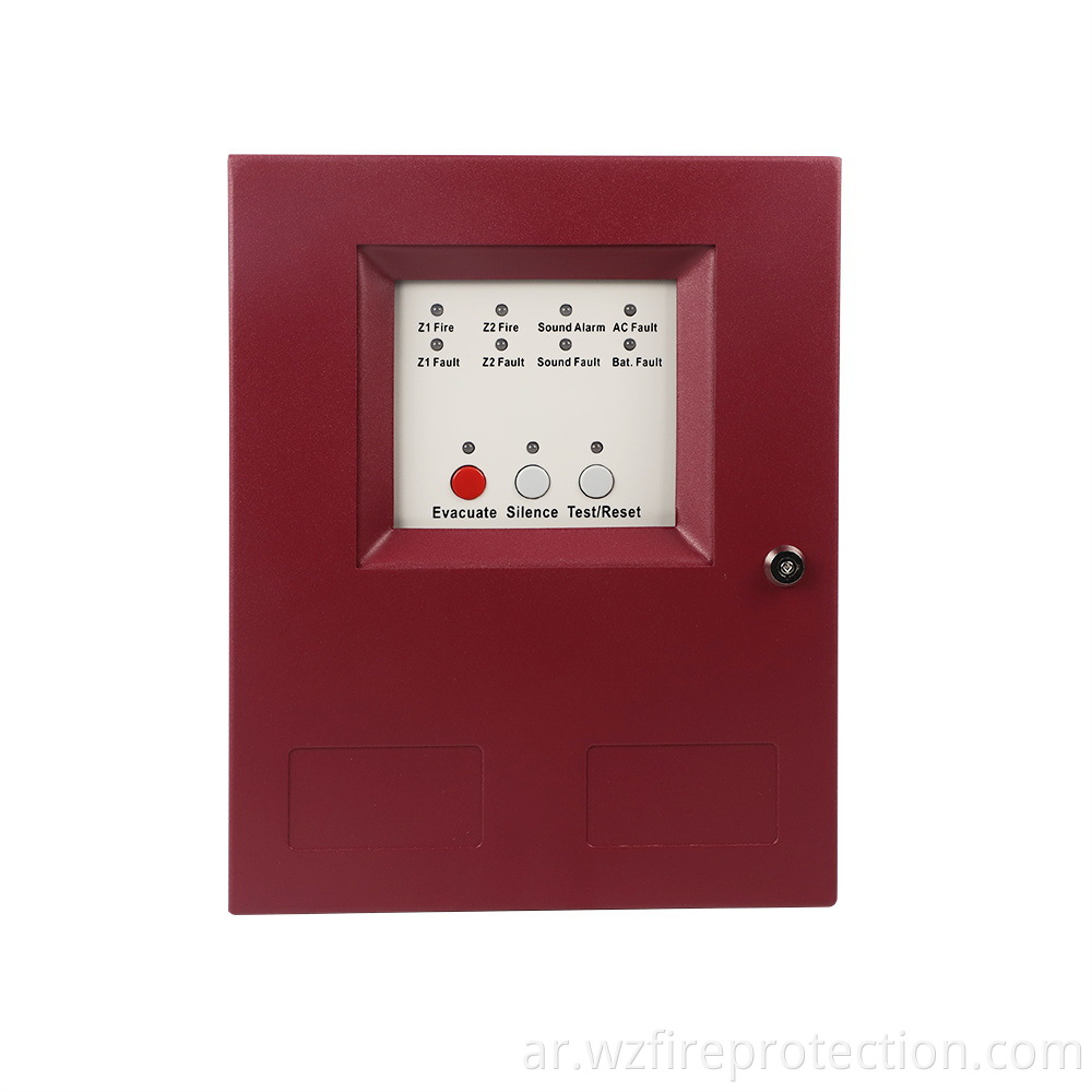 وحدة تحكم كاشف دخان الحريق القابلة للعنونة Addressable Fire Smoke Detector Controller